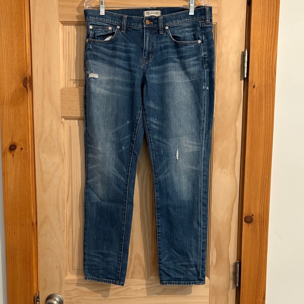 Madewell Boyfriend Jeans - Dark Blue